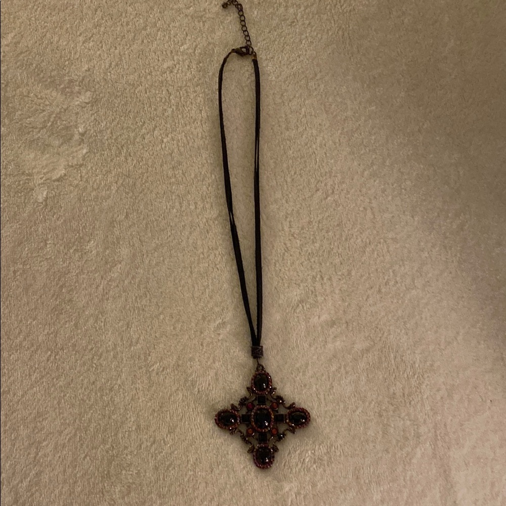 Elegant Red Pendant Necklace